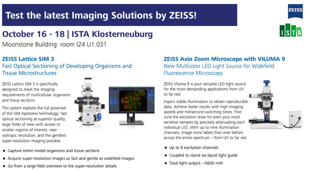 DEMO: ZEISS Lattice SIM 3 - Fast Optical Sectioning @ Moonstone Building: room I24.U1.031